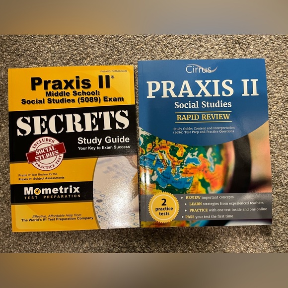 Praxis II 5289 Books + Flashcards - Picture 1 of 4